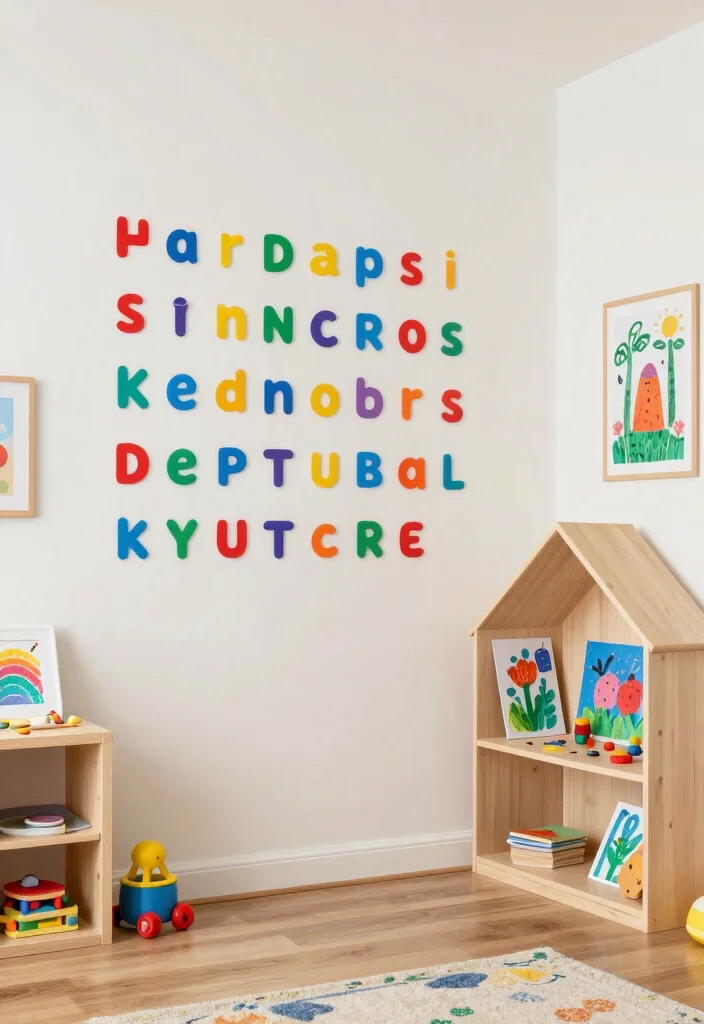 15 Bloxburg Playroom Ideas with Clean Modern Layouts 13. Personalized Name Displays 0