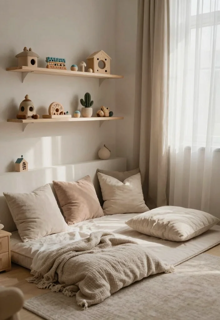 15 Bloxburg Playroom Ideas with Clean Modern Layouts 14. Calm Sensory Spaces 0