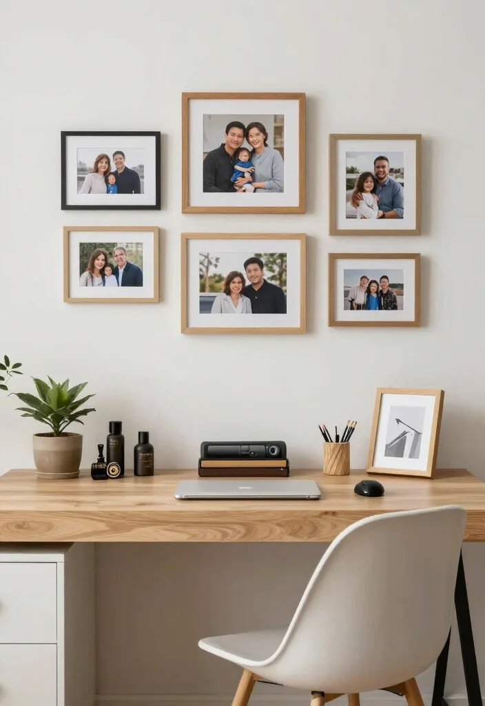 15 Computer in Living Room Ideas That Dont Kill the Aesthetic 15. Personal Touches 0