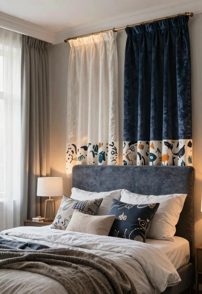 15 Curtain Headboard Ideas That Feel Romantic and Soft 66 15 Curtain Headboard Ideas That Feel Romantic and Soft Conclusion 0