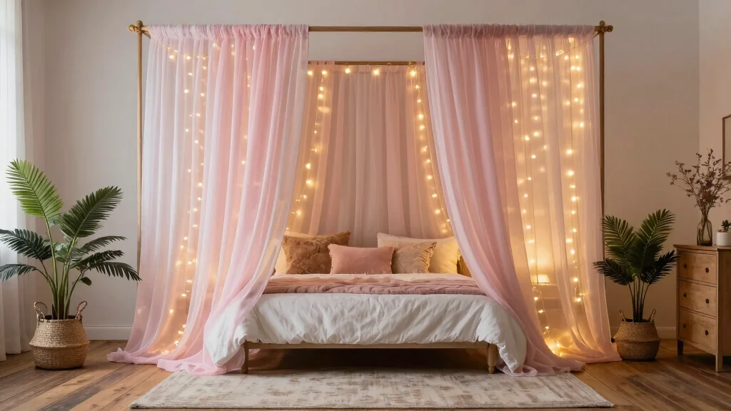 15 Curtain Headboard Ideas That Feel Romantic and Soft