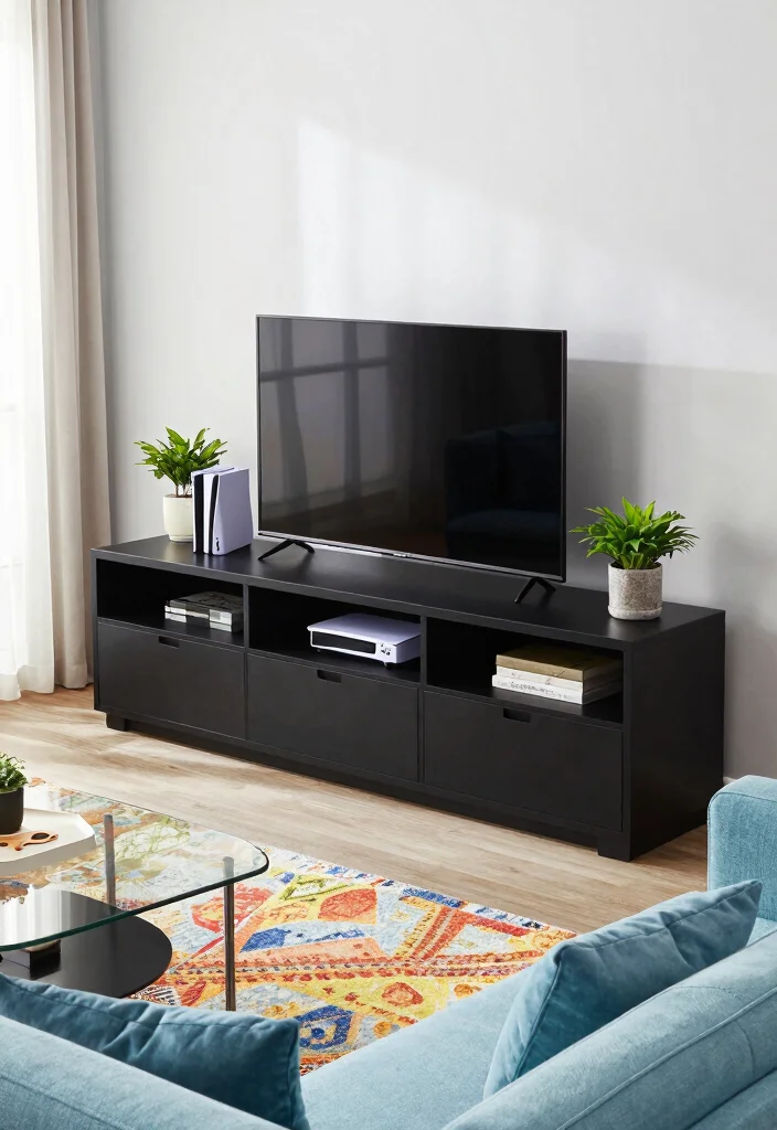 15 Entertainment Center Ideas Living Room That Anchor the Space 2. Multi Functional Media Units 0