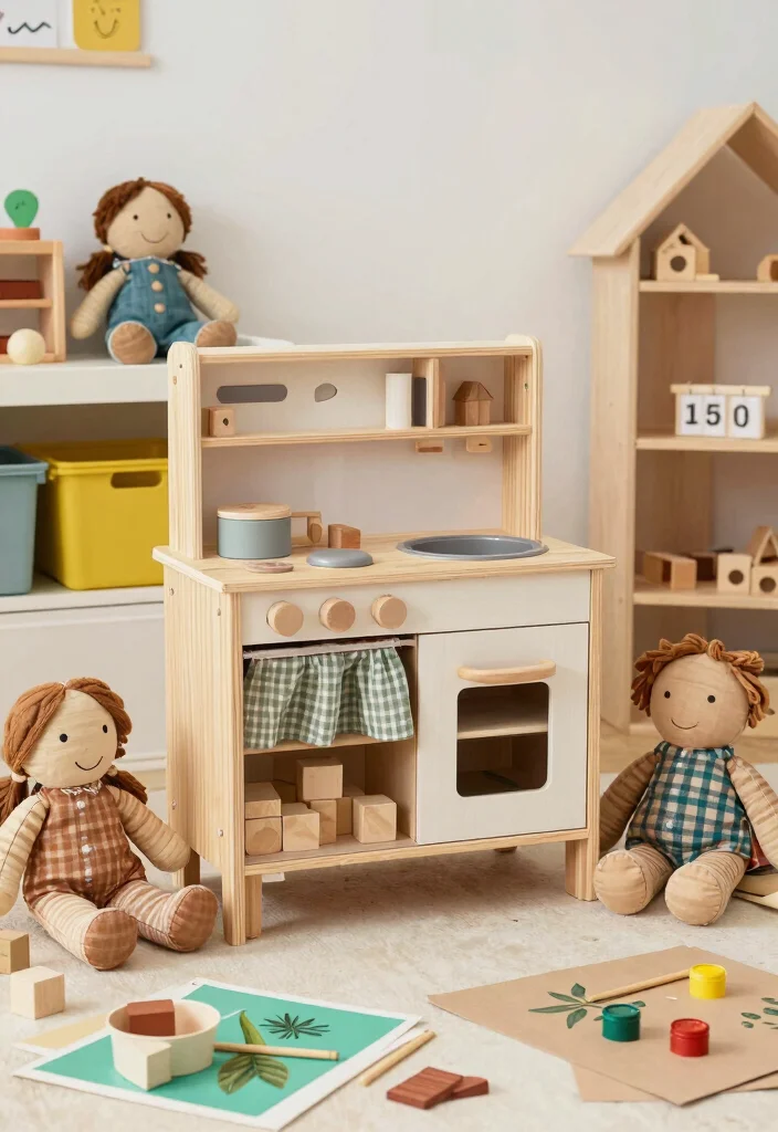 15 Kid Playroom Ideas That Inspire Creativity Naturally 52 15 Kid Playroom Ideas That Inspire Creativity Naturally 12. Sustainable Toys and Crafts 0