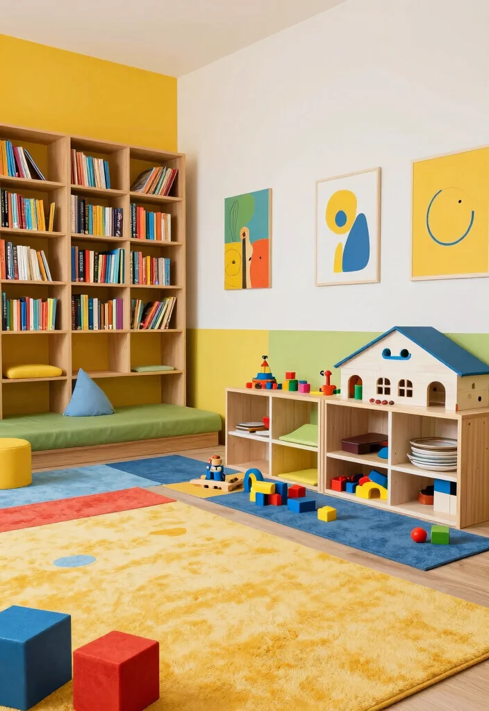 15 Kid Playroom Ideas That Inspire Creativity Naturally 53 15 Kid Playroom Ideas That Inspire Creativity Naturally 13. Thematic Play Zones 0