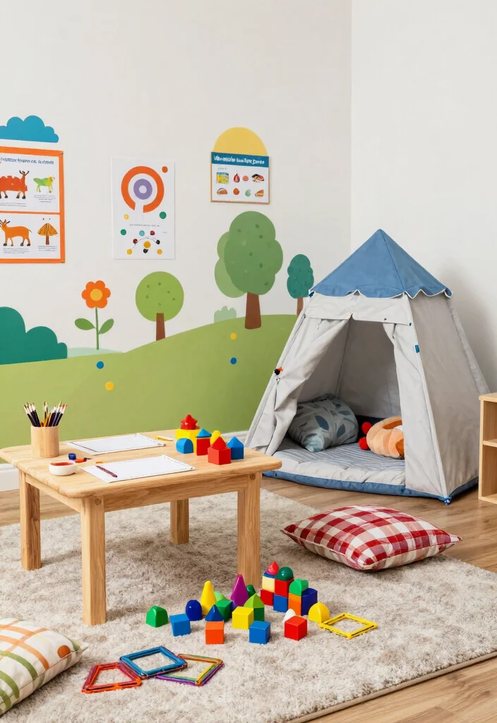 15 Kid Playroom Ideas That Inspire Creativity Naturally 12 15 Kid Playroom Ideas That Inspire Creativity Naturally 2. Interactive Play Zones 0