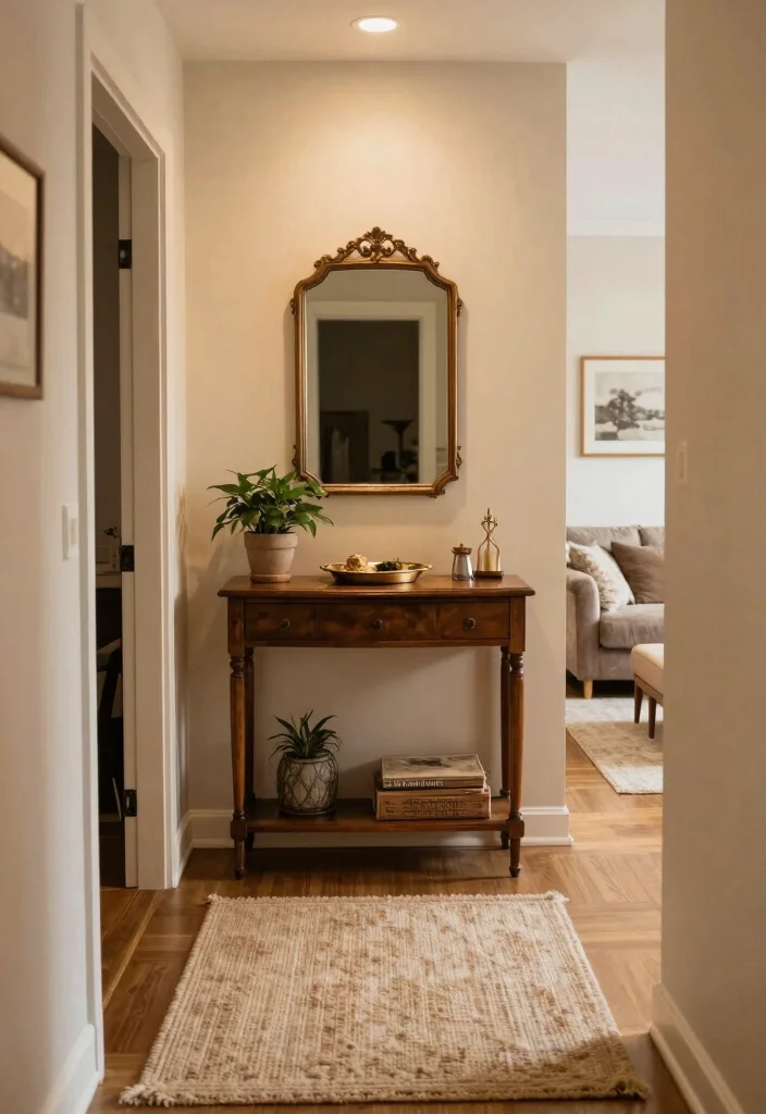 15 Modern Vintage Living Room Ideas That Feel Layered and Lived In 64 15 Modern Vintage Living Room Ideas That Feel Layered and Lived In 14. A Warm Welcome with Entry Touches 0