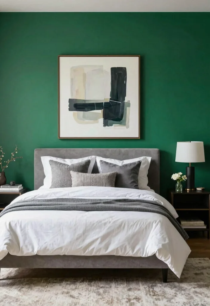 16 Bedroom Headboard Wall Ideas That Create Instant Depth 1 16 Bedroom Headboard Wall Ideas That Create Instant Depth 1. Bold Painted Accent Wall 0