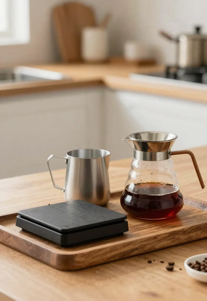16 Coffee Bar Decor Ideas That Make Guests Instantly Smile 10. Practical Coffee Accessories 0