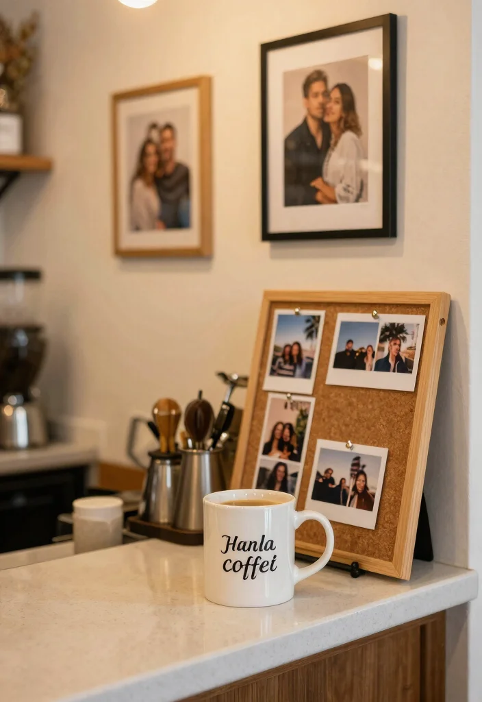 16 Coffee Bar Ideas That Make Mornings Feel Slow and Intentional 10. Personal Touches 0