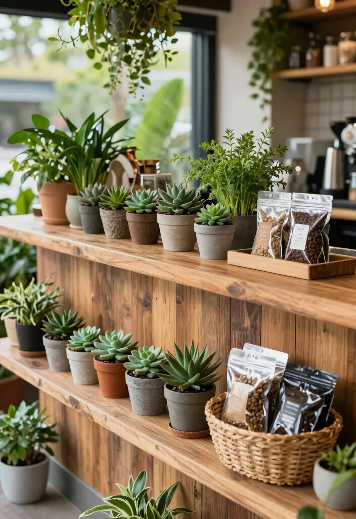 16 Coffee Bar Ideas That Make Mornings Feel Slow and Intentional 14. Nature Inspired Elements 0
