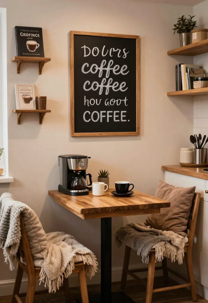 16 Coffee Bar Ideas That Make Mornings Feel Slow and Intentional 3. Cozy Nook Design 0