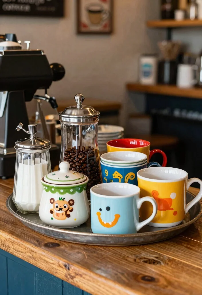 16 Coffee Bar Ideas That Make Mornings Feel Slow and Intentional 8. Charming Accessories 0