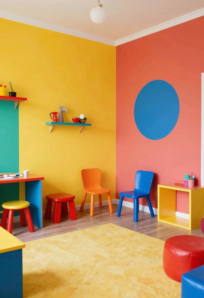 16 IKEA Playroom Ideas That Look Custom on a Budget 13. Creative Use of Color 0