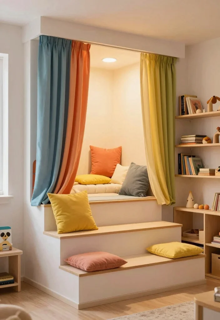 16 Loft Playroom Ideas That Use Vertical Space Creatively 8. Under Stair Play Area 0