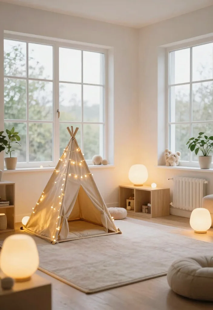 16 Playroom Ideas That Feel Fun Without Feeling Chaotic 12. Smart Lighting Solutions 0