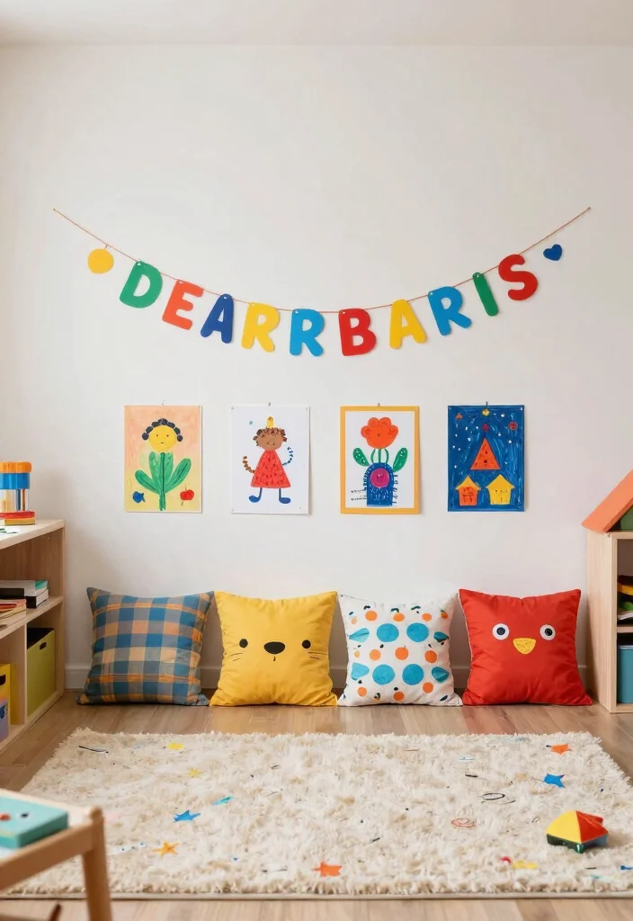 16 Playroom Ideas That Feel Fun Without Feeling Chaotic 16. Personal Touches 0