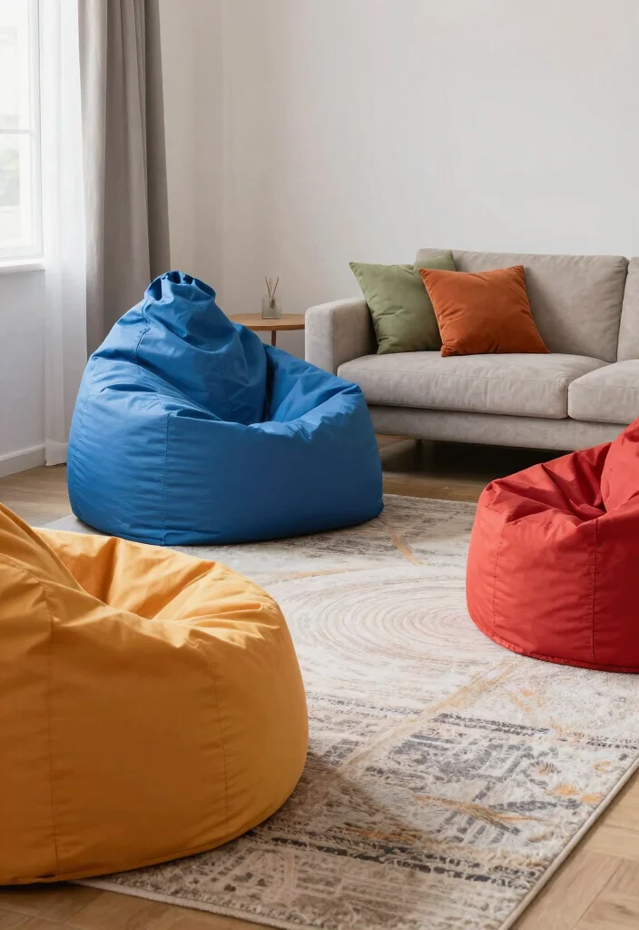 16 Playroom Ideas That Feel Fun Without Feeling Chaotic 8. Bright Soft Furnishings 0