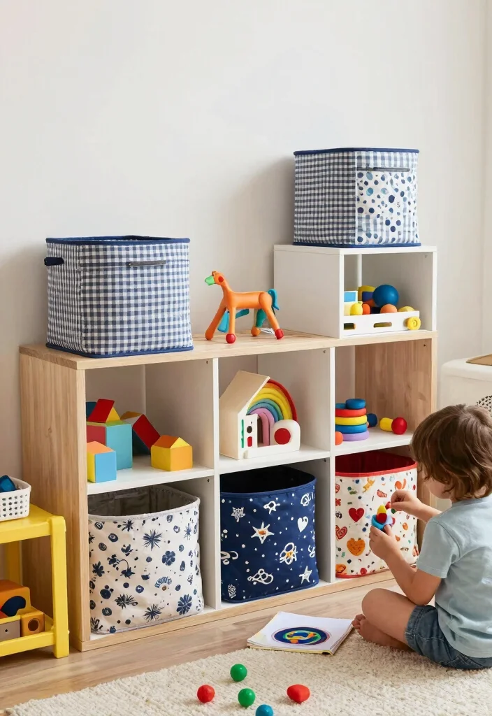 16 Playroom Storage Ideas That Make Cleanup Feel Easy 16. DIY Storage Solutions 0