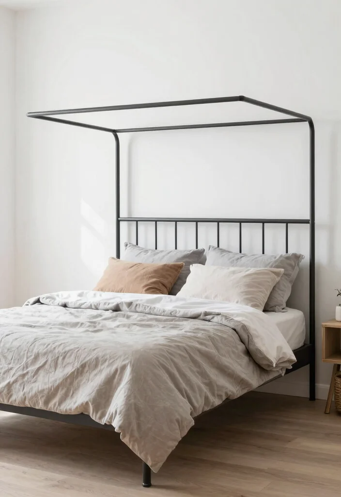 16 Unique Headboard Ideas That Feel Custom and High End 13. Open Frame Headboards 0