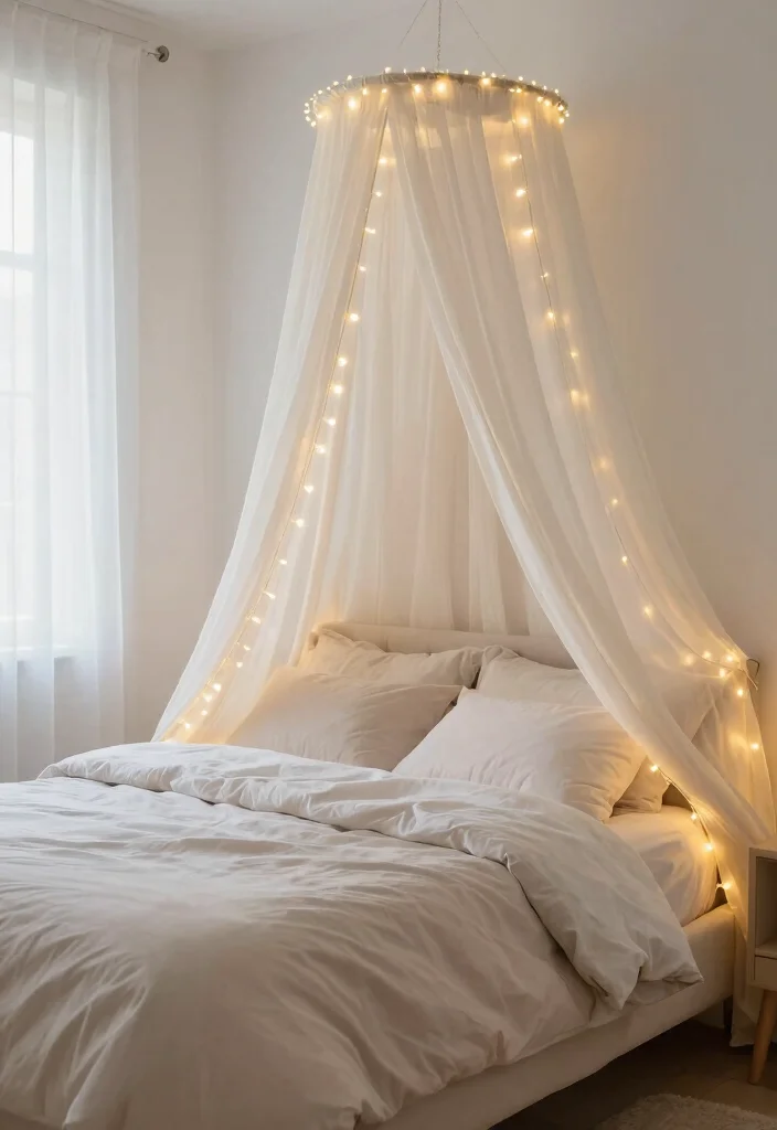 16 Unique Headboard Ideas That Feel Custom and High End 9. Canopy Headboard 0