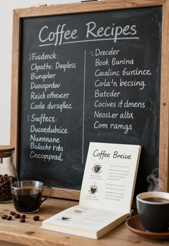 18 Coffee Bar Ideas for Home That Feel Like a Boutique Cafe 14. Coffee Recipe Corner 0