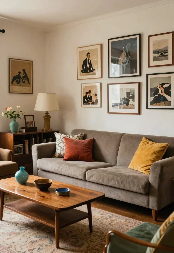 18 Colorful Living Room Decor Ideas That Feel Bold but Tasteful 64 18 Colorful Living Room Decor Ideas That Feel Bold but Tasteful 14. Mixing Vintage and Contemporary Styles 0