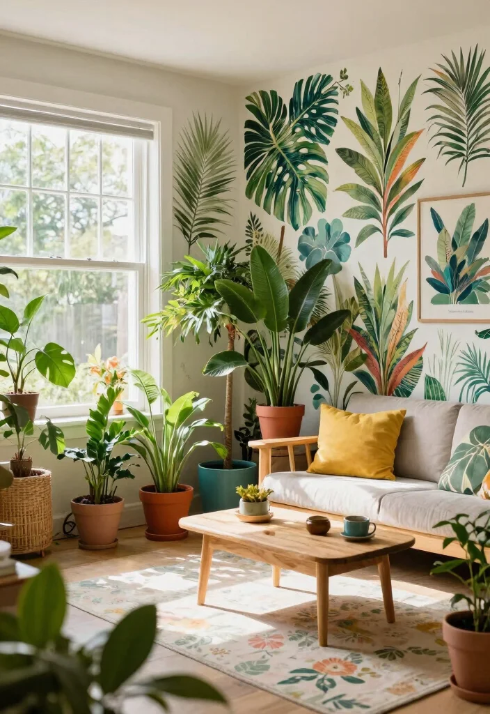 18 Colorful Living Room Decor Ideas That Feel Bold but Tasteful 47 18 Colorful Living Room Decor Ideas That Feel Bold but Tasteful 7. Combining Indoor and Outdoor Elements 0