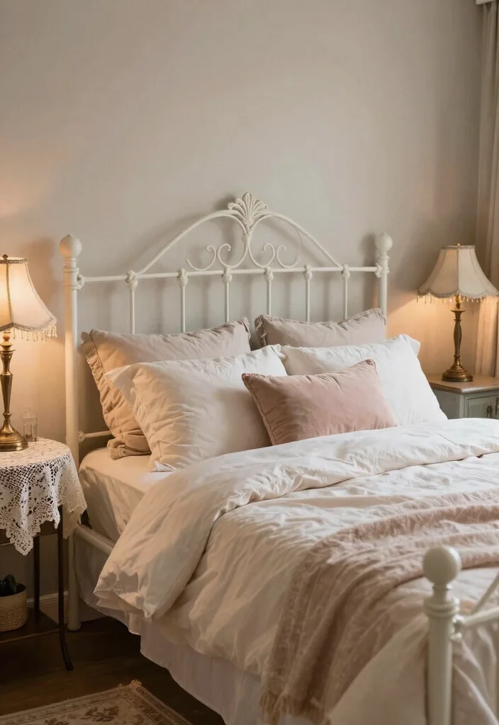 18 Headboard Design Ideas That Make the Bed the Star 45 18 Headboard Design Ideas That Make the Bed the Star 15. Vintage Iron Headboards 0