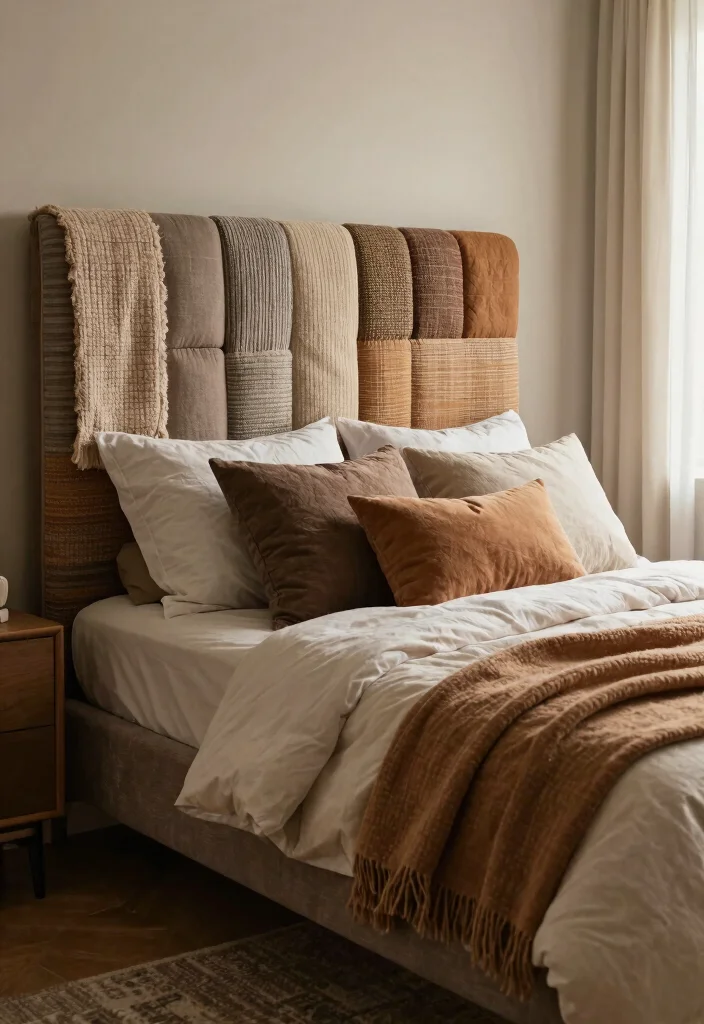18 Headboard Design Ideas That Make the Bed the Star 57 18 Headboard Design Ideas That Make the Bed the Star 17. Layered Textiles 0