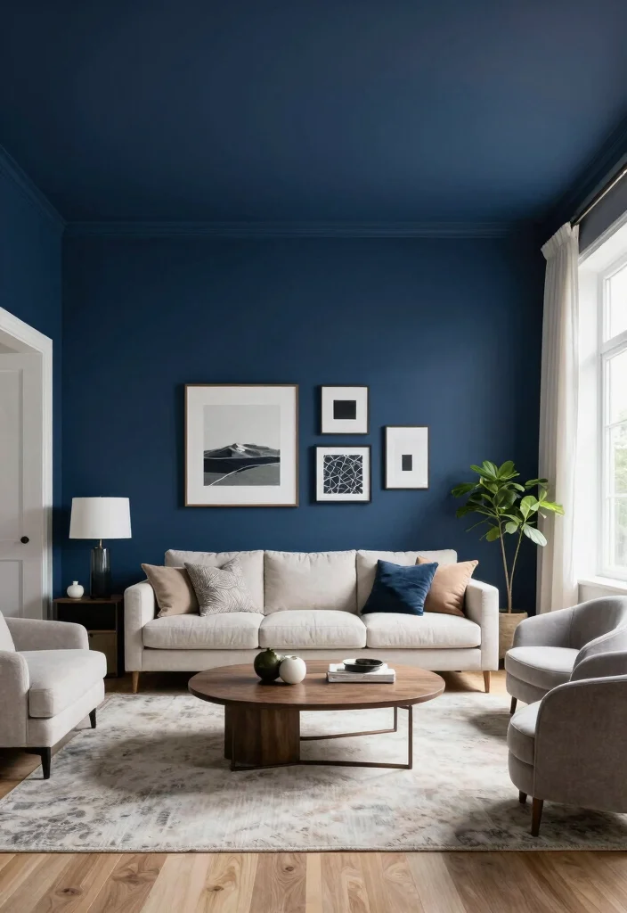 18 Long Rectangle Living Room Layout Ideas: Furniture Arrangement 42 18 Long Rectangle Living Room Layout Ideas Furniture Arrangement 12. Bold Accent Walls 0