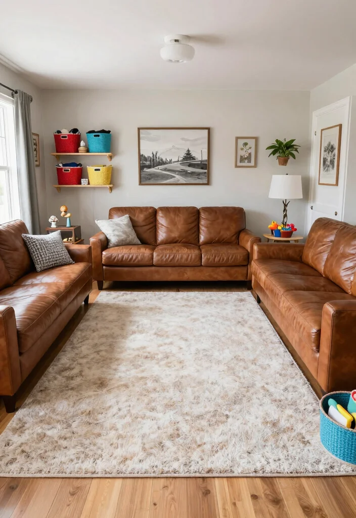 18 Long Rectangle Living Room Layout Ideas: Furniture Arrangement 55 18 Long Rectangle Living Room Layout Ideas Furniture Arrangement 15. Family Friendly Arrangements 0