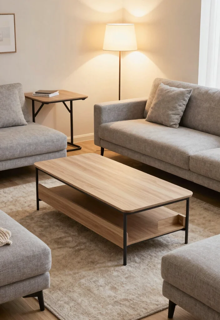 18 Long Rectangle Living Room Layout Ideas: Furniture Arrangement 16 18 Long Rectangle Living Room Layout Ideas Furniture Arrangement 6. Multi Functional Spaces 0