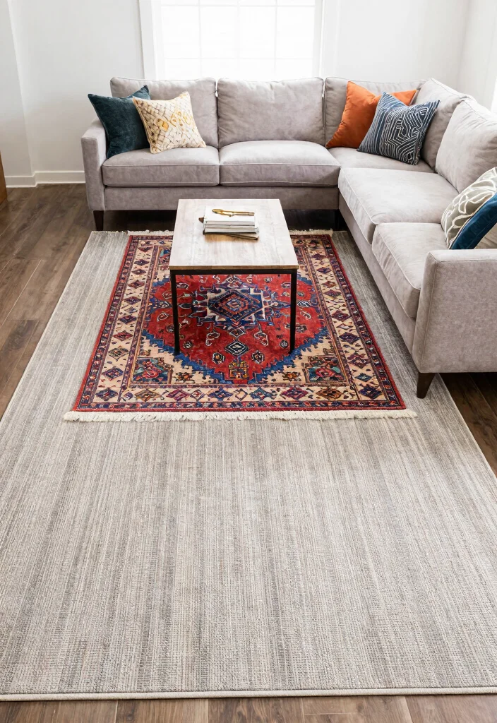 18 Long Rectangle Living Room Layout Ideas: Furniture Arrangement 17 18 Long Rectangle Living Room Layout Ideas Furniture Arrangement 7. Layered Rugs 0