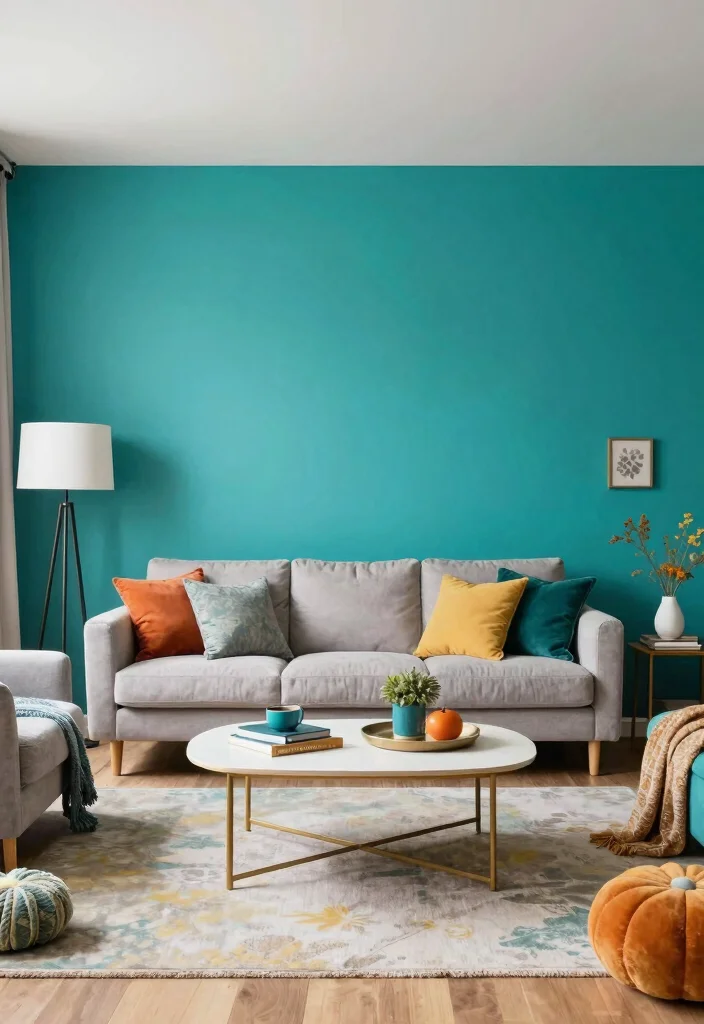 18 Long Rectangle Living Room Layout Ideas: Furniture Arrangement 39 18 Long Rectangle Living Room Layout Ideas Furniture Arrangement 9. Color Blocking 0